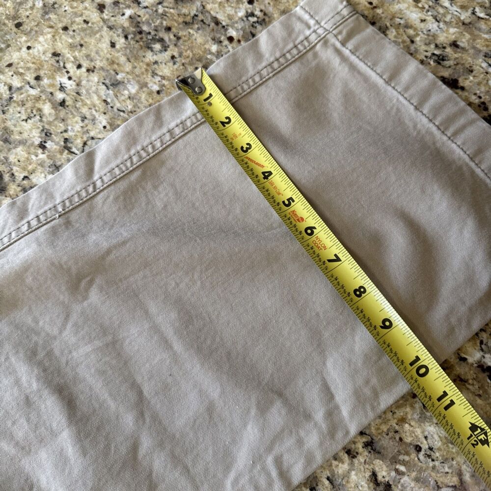 VINTAGE Polo Ralph Lauren Pants Mens 33x34 Tan Freighter Cargo Military Y2K - Picture 10 of 10